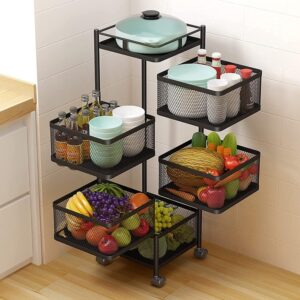 5 tier kitchen storage