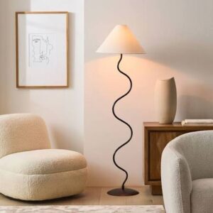 Floor lamp.